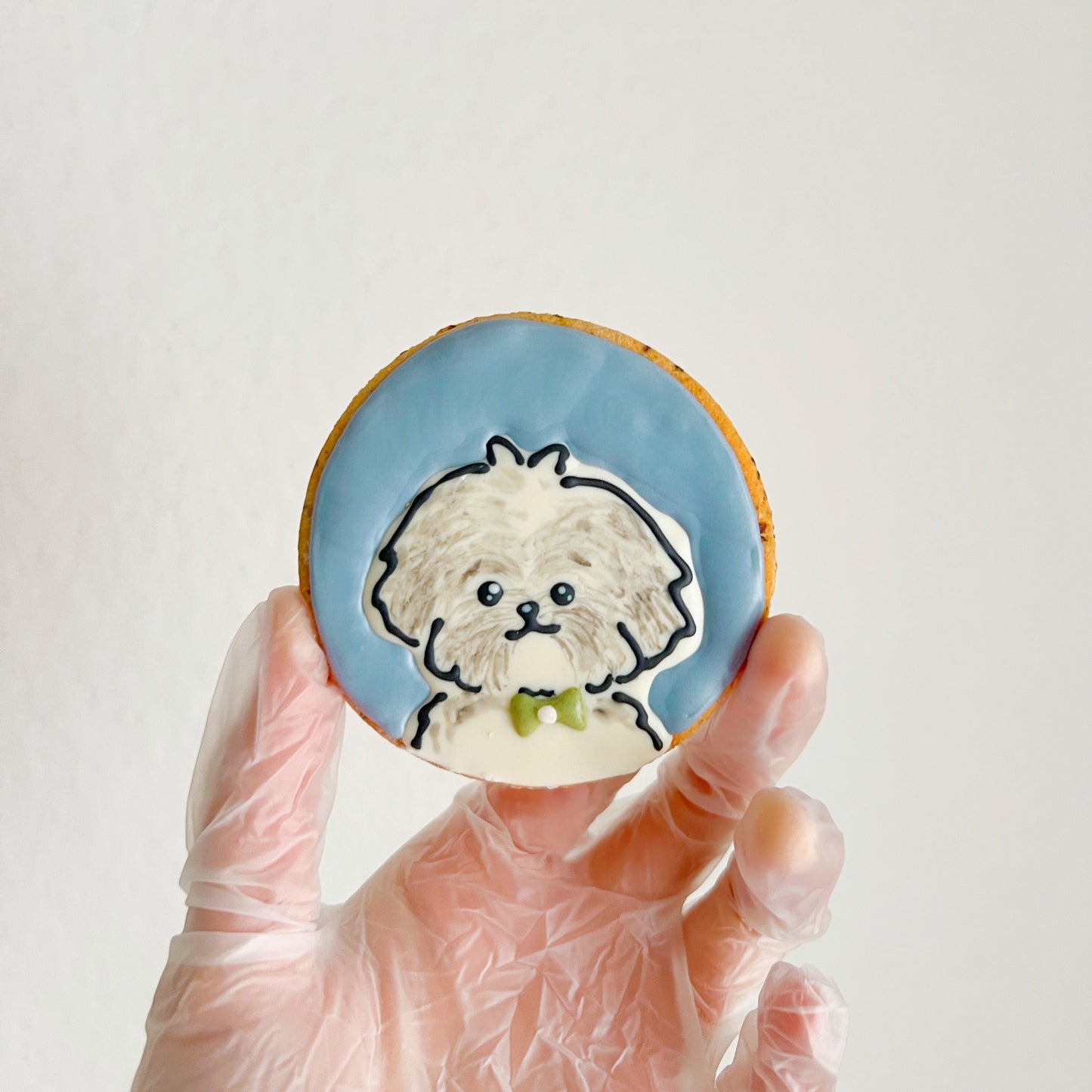 Custom Cartoon Doggy Portrait Cookie