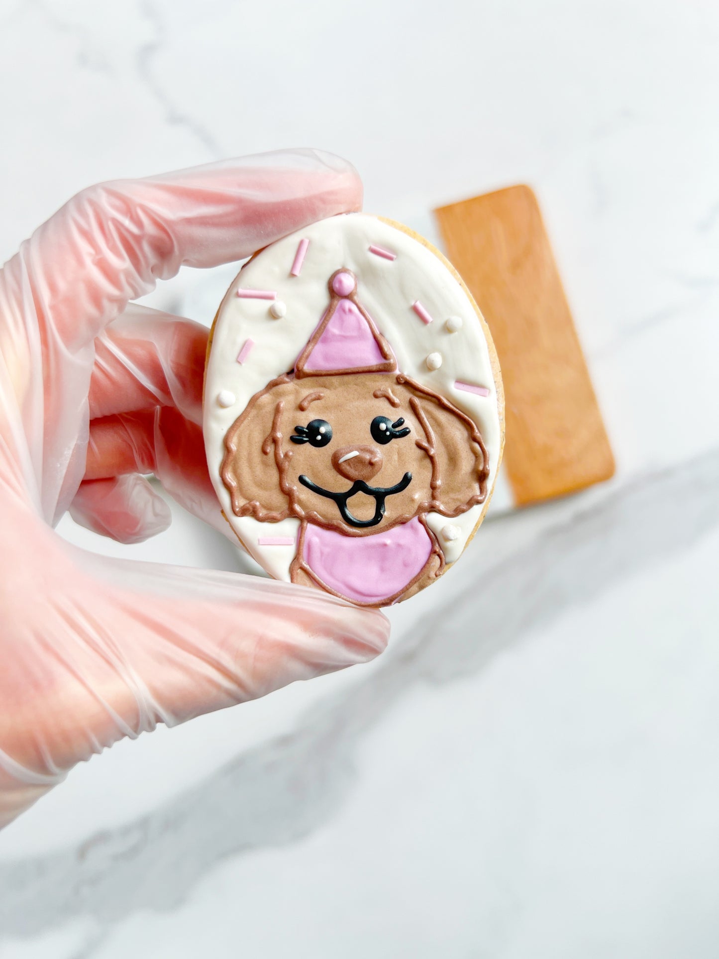 Custom Cartoon Doggy Portrait Cookie (FOR JANUARY DELIVERY)