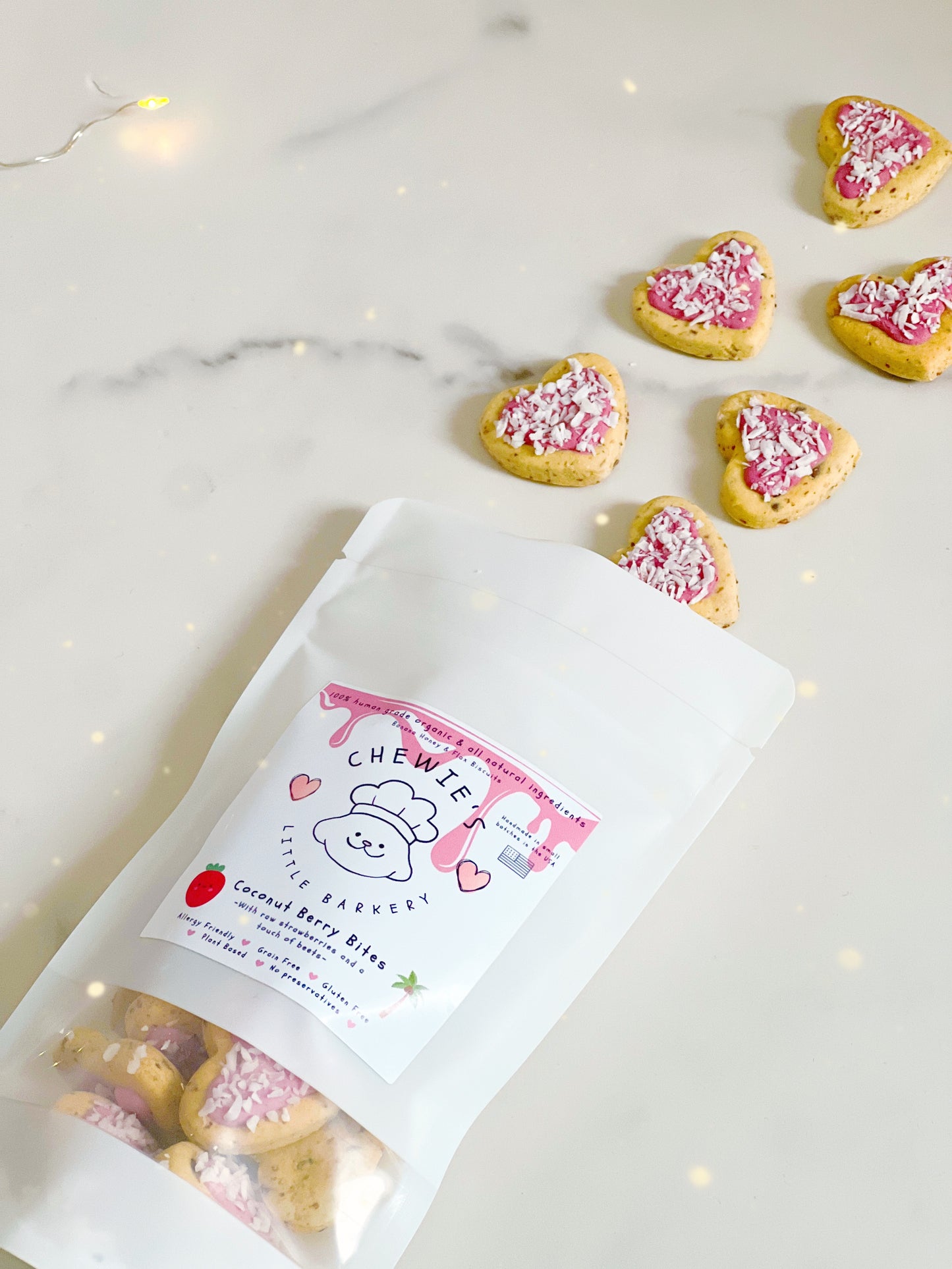 Coconut Berry Bites