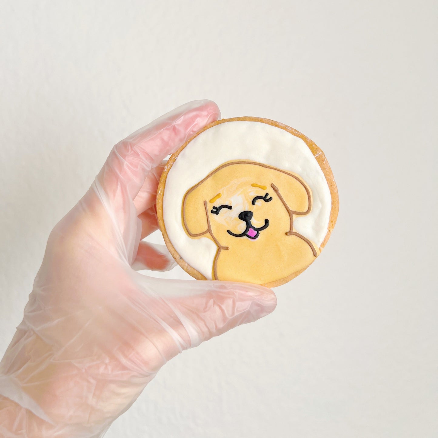 Custom Cartoon Doggy Portrait Cookie