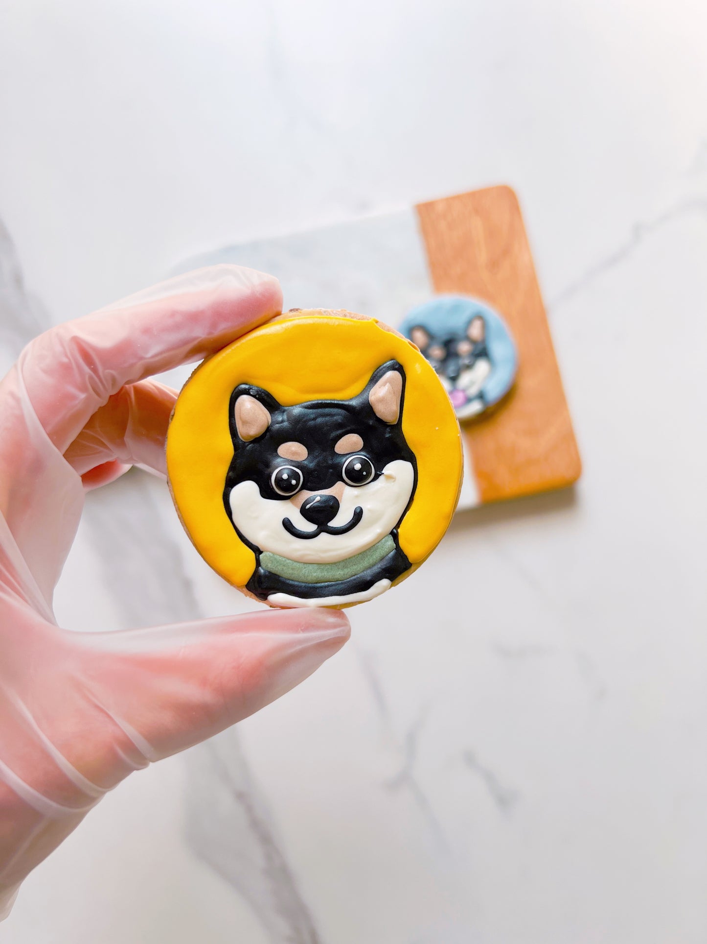 Custom Cartoon Doggy Portrait Cookie (FOR JANUARY DELIVERY)