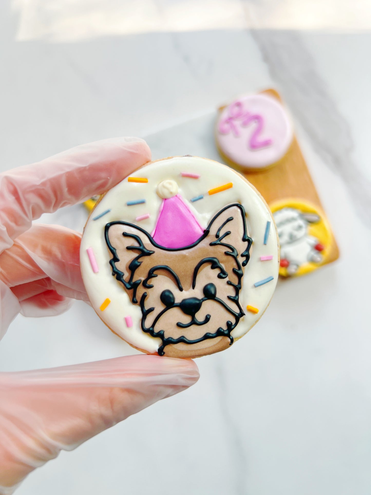 Custom Cartoon Doggy Portrait Cookie (FOR JANUARY DELIVERY)