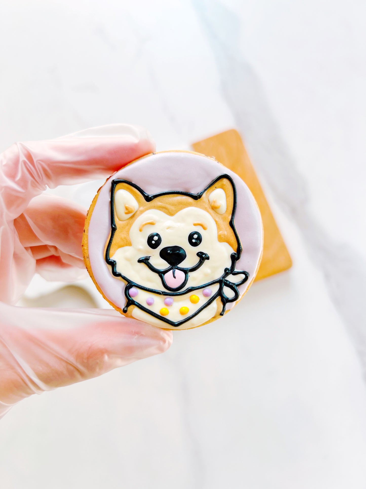 Custom Cartoon Doggy Portrait Cookie (FOR JANUARY DELIVERY)