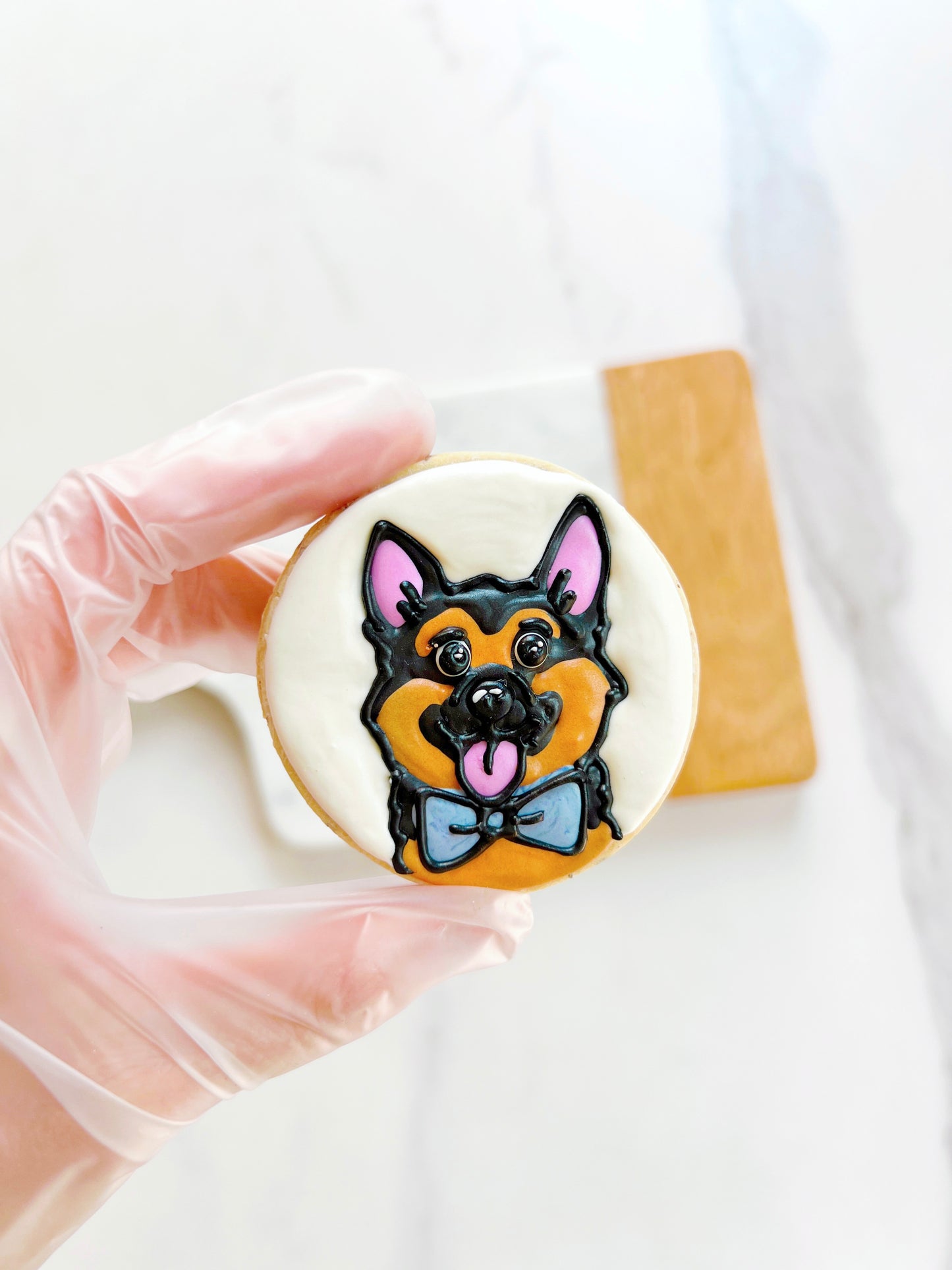Custom Cartoon Doggy Portrait Cookie (FOR JANUARY DELIVERY)