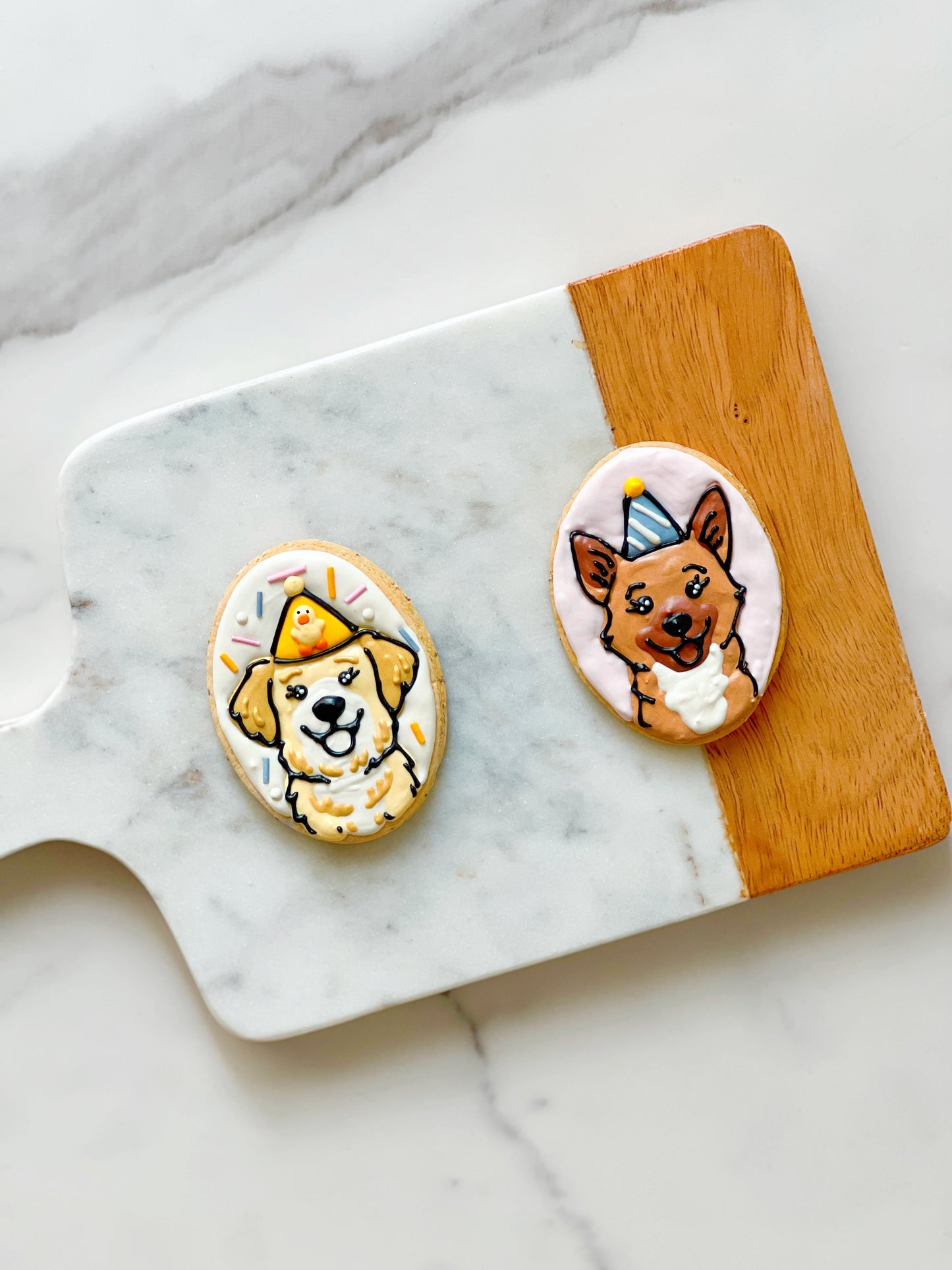 Custom Cartoon Doggy Portrait Cookie (FOR JANUARY DELIVERY)