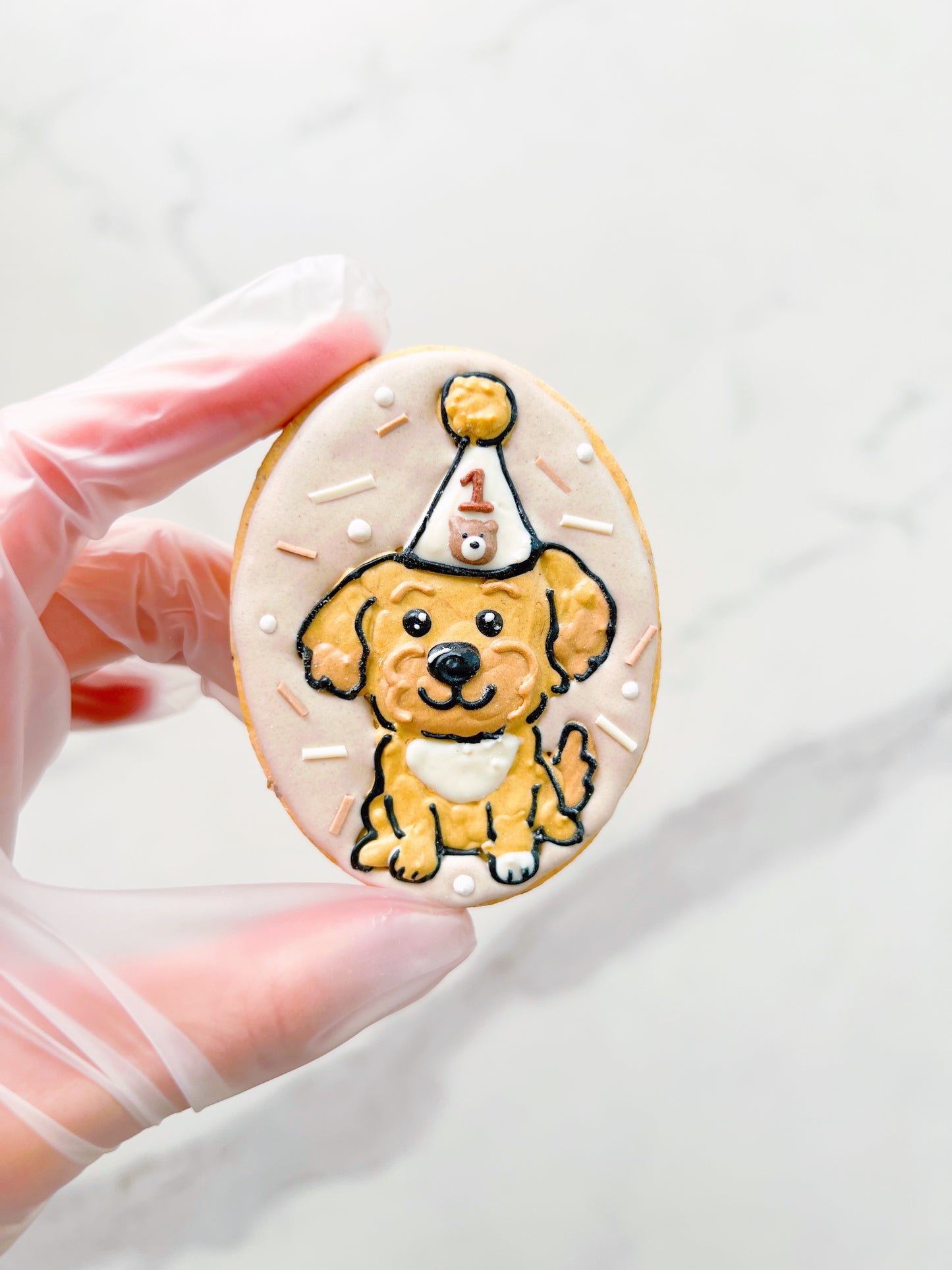 Custom Cartoon Doggy Portrait Cookie (FOR JANUARY DELIVERY)