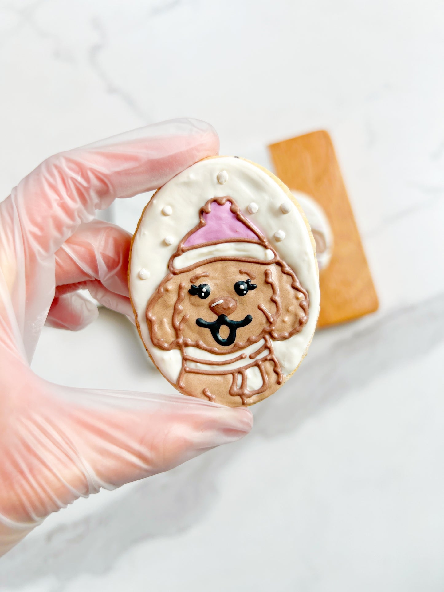 Custom Cartoon Doggy Portrait Cookie (FOR JANUARY DELIVERY)